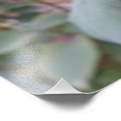 Impression Photo Rose rouge d'automne (Coin)