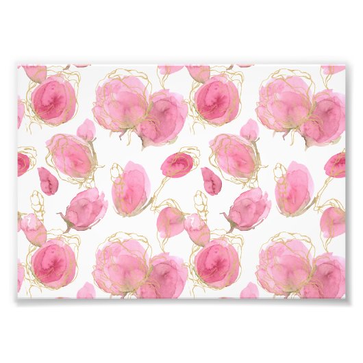 Impression Photo Roses roses (Devant)