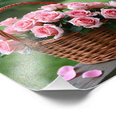 Impression Photo roses roses belles (Coin)