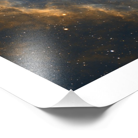 Impression Photo Rosette Nebula avec frontière par Eric Dreher (Coin)