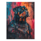 Impression Photo Rottweiler In Armor (Devant)