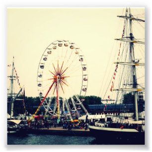 Impression Photo Roue de Ferris de Français