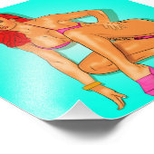 Impression Photo Rouge (Coin)