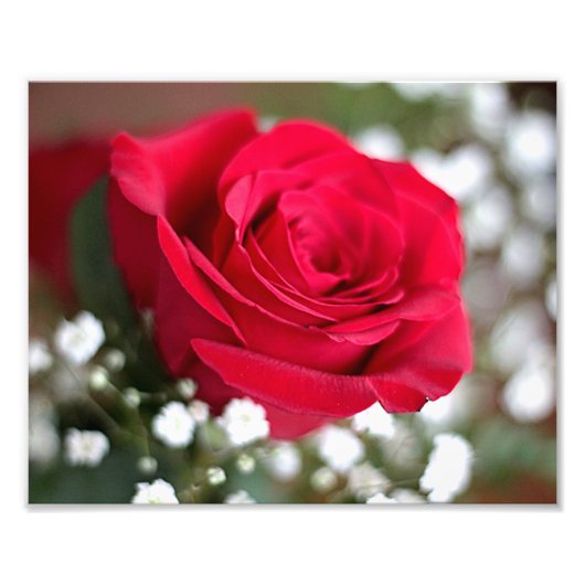 Impression Photo Rouge (Devant)