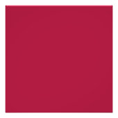 Impression Photo Rouge (couleur solide) (Devant)