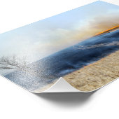 Impression Photo Route à travers la prairie Burn 24 x 16 (Coin)