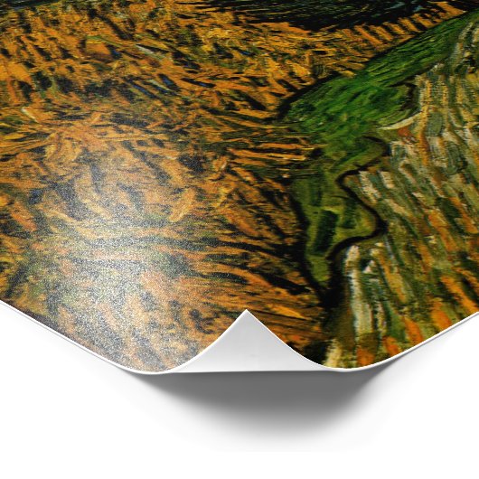 Impression Photo Route de Provence - Van Gogh (Coin)