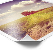 Impression Photo Route estivale (Coin)