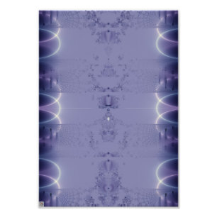 Impression Photo Ruban violet