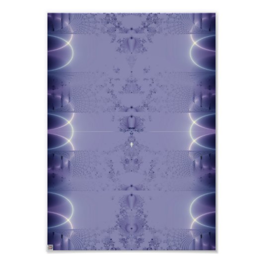 Impression Photo Ruban violet (Devant)