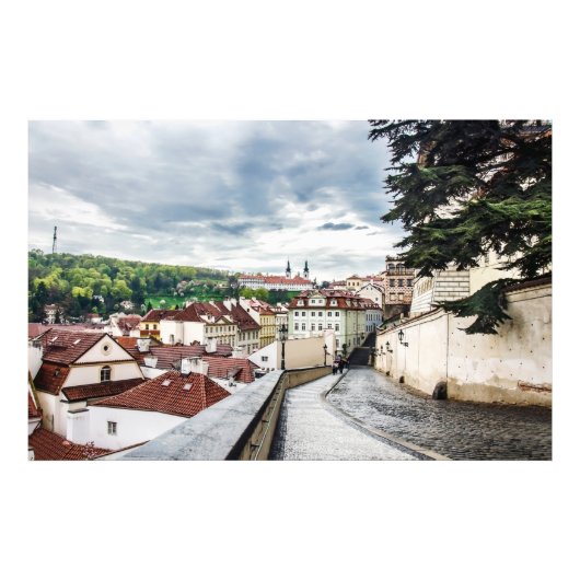 Impression Photo Rue du centre de Prague (Devant)