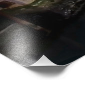 Impression Photo Rue étroite avec canal à Venise (Coin)