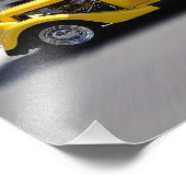 Impression Photo Rue jaune (Coin)