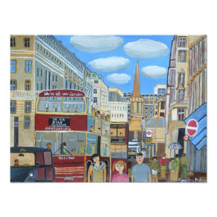 Impression Photo rue Oxford Londres
