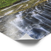 Impression Photo ruisseau en cascade, parc national des Glaciers, (Coin)