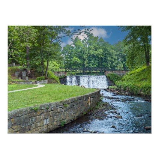 Impression Photo Ruisseau enclos (Devant)