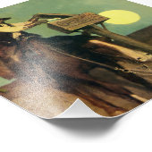 Impression Photo “Rural Delivery” Art western par NC Wyeth (Coin)