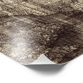 Impression Photo Saint Anthony Lecture par Albrecht Durer (Coin)