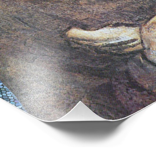 Impression Photo Saint François d'Assise (Coin)