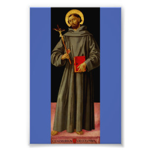 Impression Photo Saint François d'Assise par Antoniazzo Romano