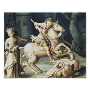 Impression Photo Saint George et le Dragon