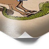 Impression Photo Saint George et le Dragon du XIIIe siècle (Coin)