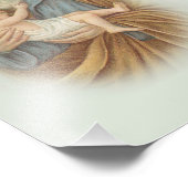 Impression Photo Saint Joseph et Jésus-enfant traditionnel (Coin)