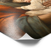 Impression Photo Saint Joseph et l'enfant Jésus religieux (Coin)