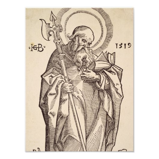 Impression Photo Saint Matthieu du Christ et des Apôtres (Devant)