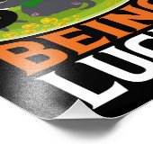 Impression Photo Saint Patrick's Day Être chanceux (Coin)