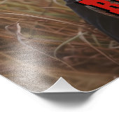 Impression Photo Saint Valentin personnalisé | Red & Black LOVE (Coin)