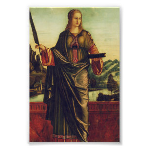 Impression Photo Sainte Anastasia de Rome Art de luxe