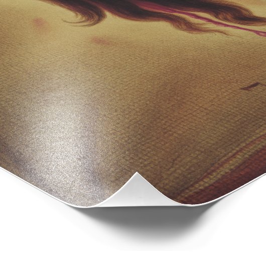 Impression Photo Sainte Face de Jésus Christ (Coin)