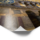 Impression Photo Sainte-Sophie Intérieur à Istanbul (Coin)