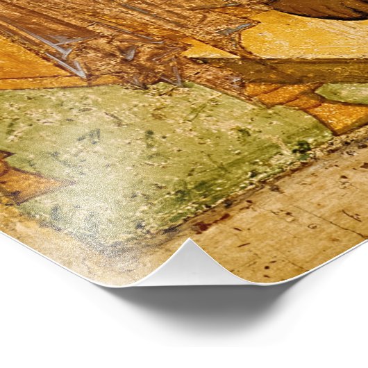 Impression Photo Sainte Trinité par Andrey Rublev (Coin)