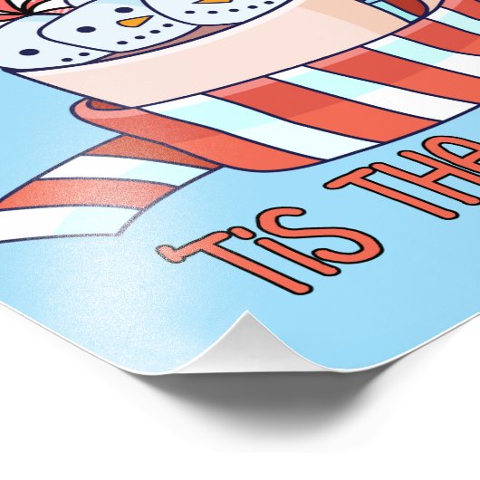 Impression Photo Saison Latte Peppermint (Coin)