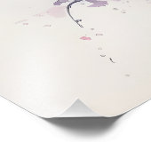 Impression Photo Sakura fleurit sur le lac (Coin)