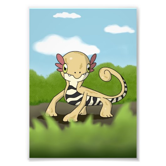 Impression Photo Salamandra (Devant)