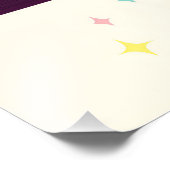 Impression Photo Salle de fête atomique futuriste du milieu du sièc (Coin)