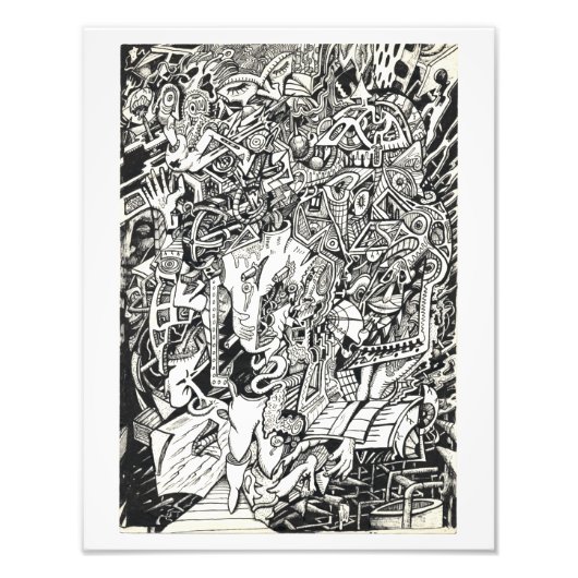 Impression Photo "Salut !", de Brian Benson, (Devant)