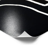 Impression Photo "Sam" en noir et blanc (Coin)