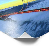 Impression Photo San Francisco - PORTE D'OR - Pont (Coin)