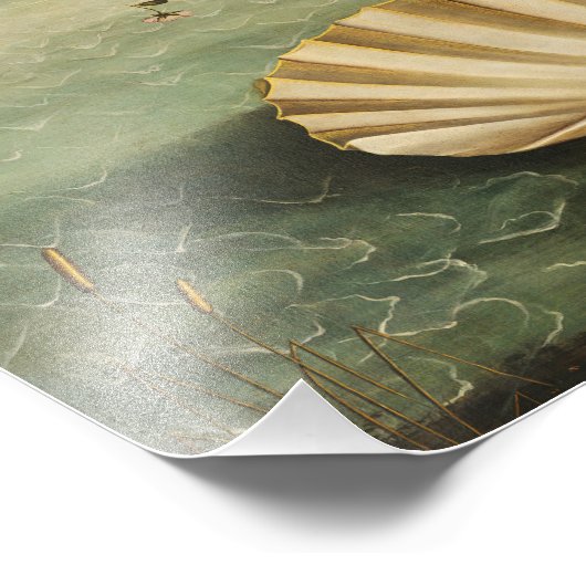 Impression Photo Sandro Botticelli - La naissance de Vénus (Coin)