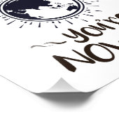 Impression Photo Sans géographie Vous êtes nulle part (Coin)