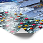 Impression Photo Santa Rudolph Elf with Sled (Coin)