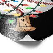 Impression Photo Santa Sports Christmas Baseball Player  (Coin)