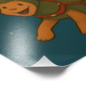 Impression Photo Santa with joyous pups and elves! (Coin)