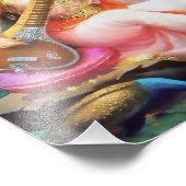 Impression Photo Saraswati Print (8 po x 10 po) - Version 1 (Coin)