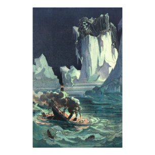 Impression Photo Sargasso Sea Grim Reaper & Sinking du Titanic