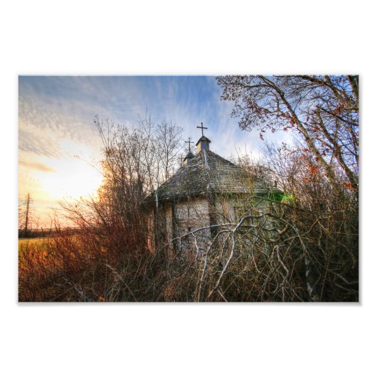 Impression Photo Saskatchewan abandonnée (Devant)